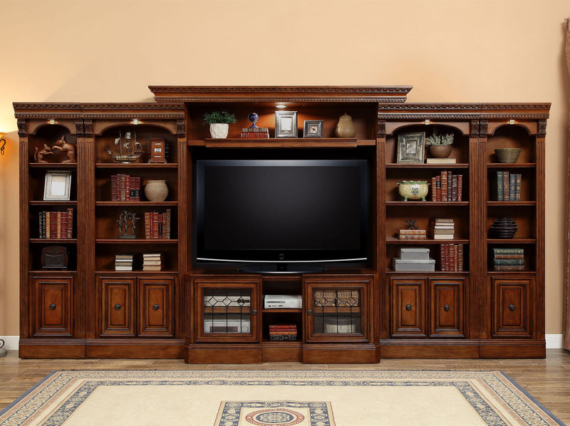 Huntington - Expandable Console - Antique Vintage Pecan