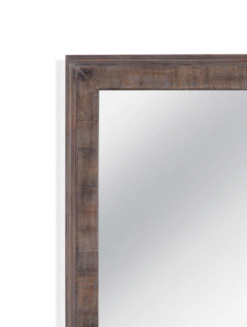 Zip - Floor Mirror - Dark Brown