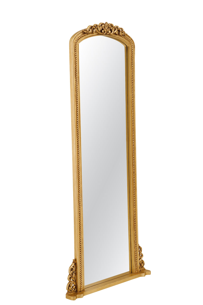 Cena - Floor Mirror - Antique Gold