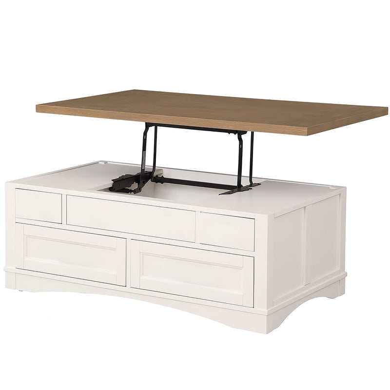 Americana Modern - Cocktail Table With Lift Top - Cotton