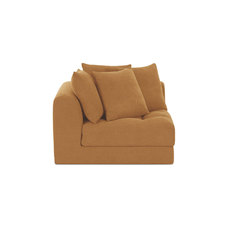 Davie - Right Arm Facing Chair - Golden Yellow