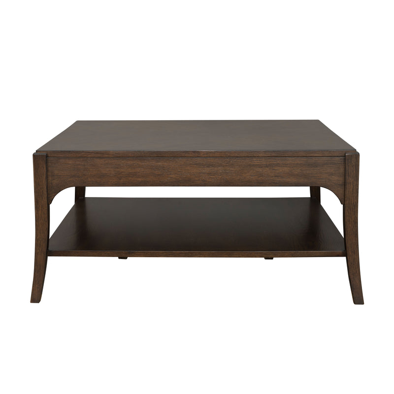 Sylvie - Rectangular Coffee Table - Dark Brown