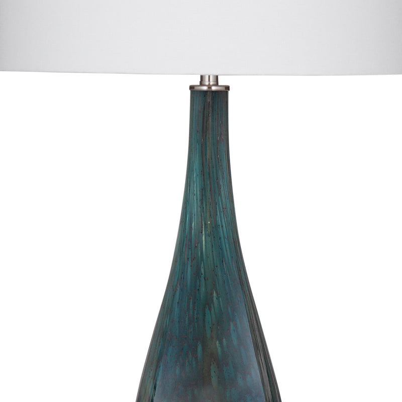 Glaize - Table Lamp - Blue / White