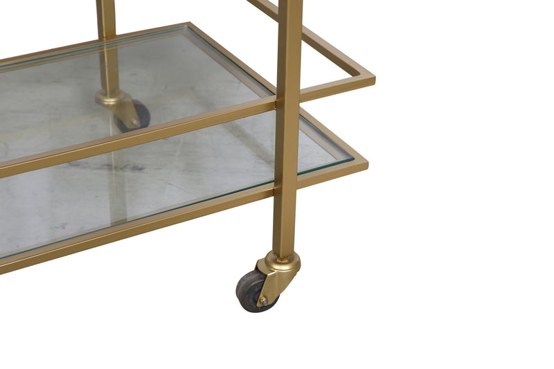 Bottoms Up - Bar Cart - Ivory Bone