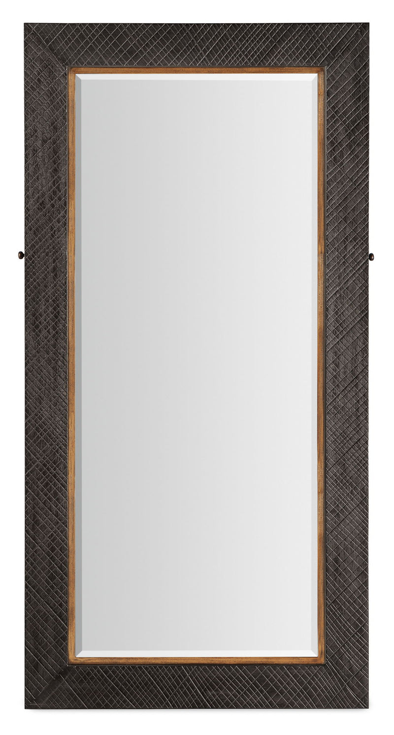 Big Sky - Floor Mirror With Jewelry Storage - Dark Gray
