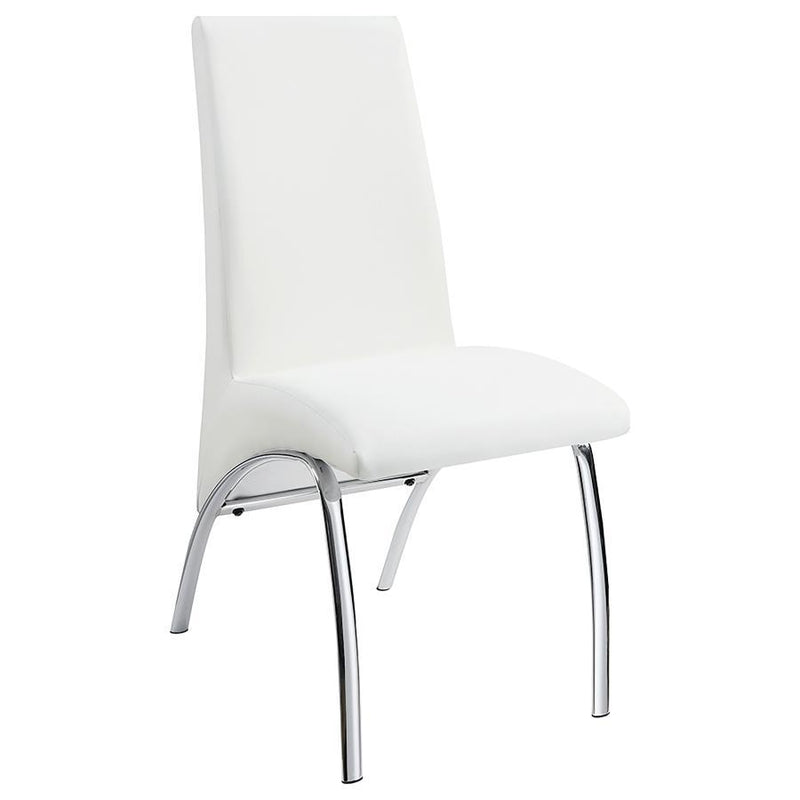Bishop - Upholstered Dining Side Chair (Set of 2) - White