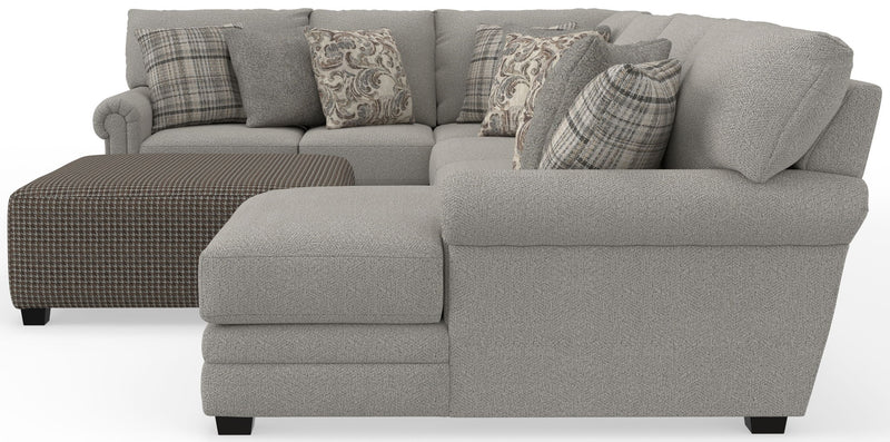Livingston - Sectional With Comfort Coil Seating, 40" Cocktail Ottoman And Accent Pillows Included