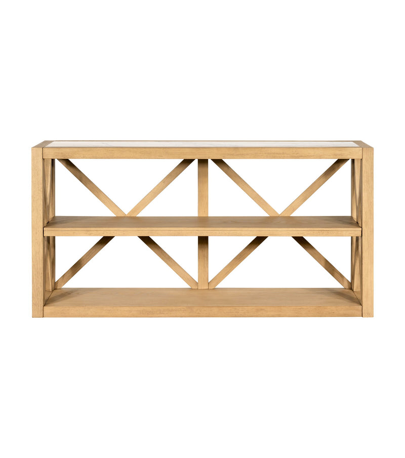 Holden - Console Table - Rustic Blonde
