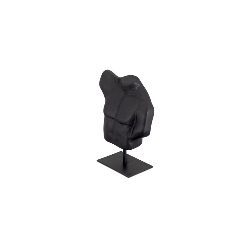 Victor - Cast Alumiinum Sculpture - Aged Black