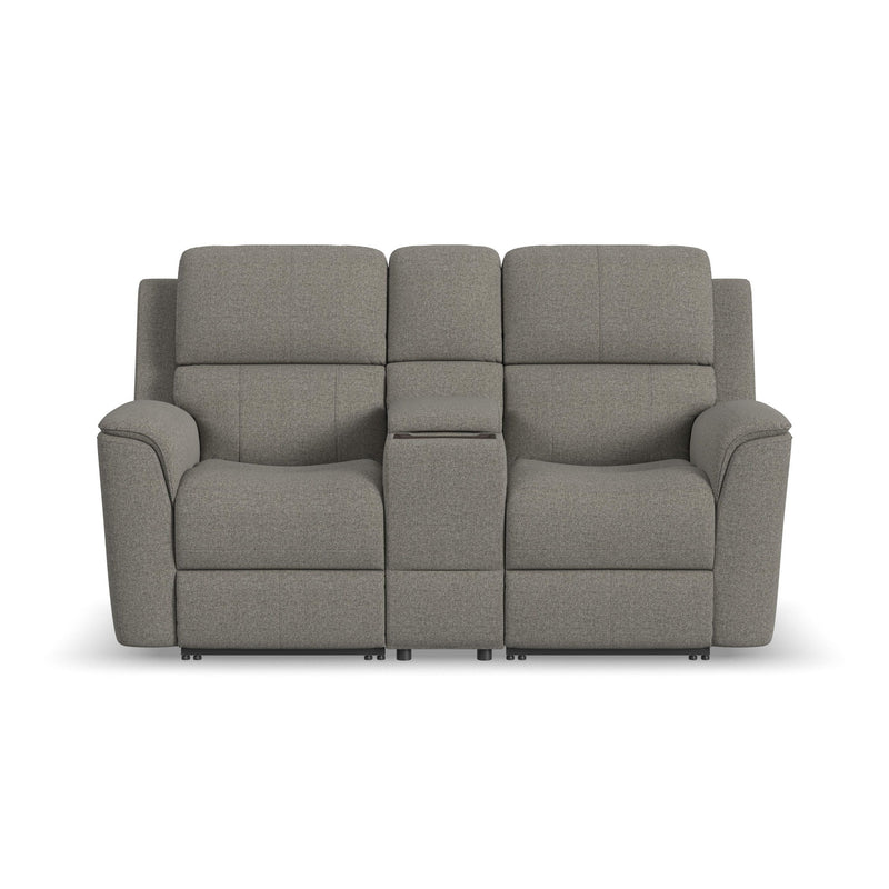 Henry - Power Reclining Loveseat With Console & Power Headrests & Lumbar