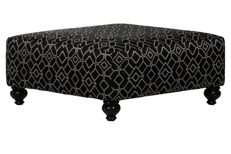 Cumberland - Cocktail Ottoman - Onyx