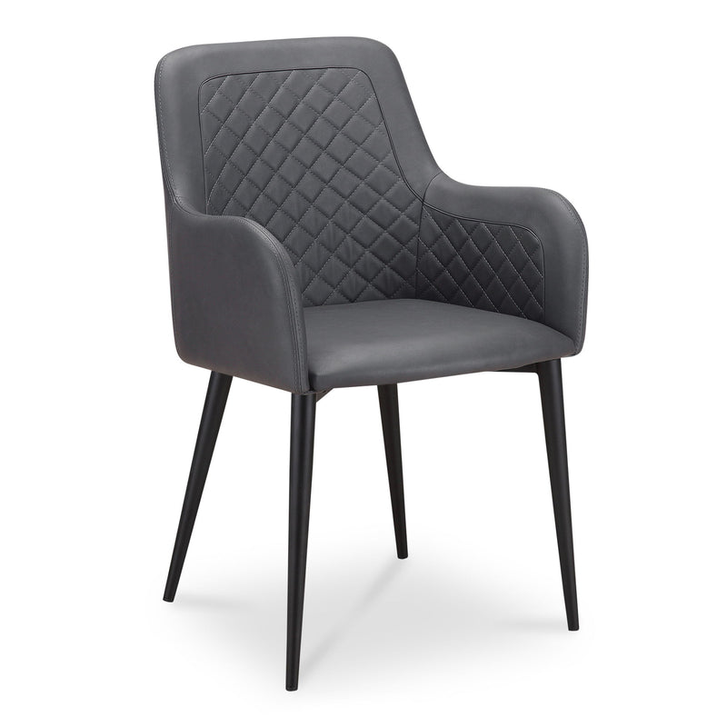 Cantata - Vegan Leather Dining Chair (Set of 2) - Slate