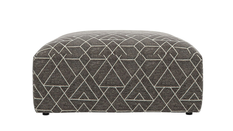 Reddington - Cocktail Ottoman - Umber