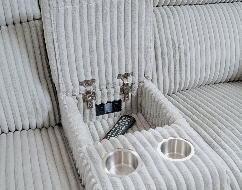 Radius - Power Glider Reclining Console Loveseat