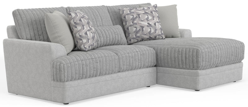 Titan - Sectional With Comfort Coil Seating And Accent Pillows Included