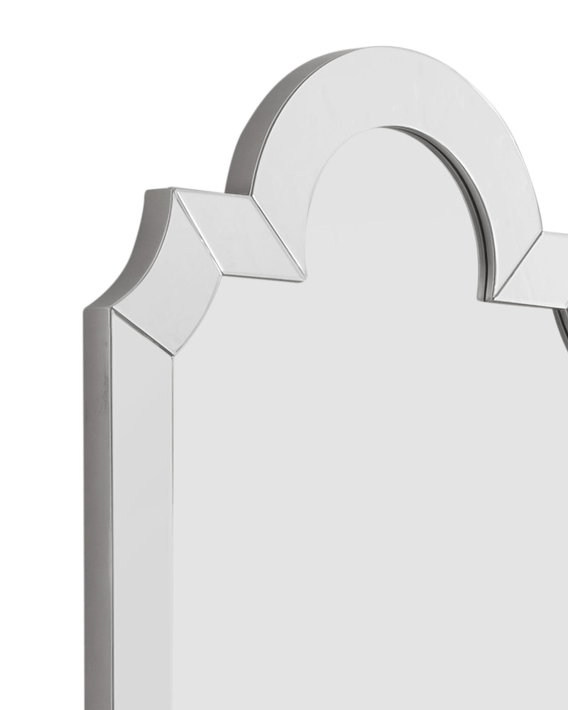 Spica - Wall Mirror - Champagne Silver Leaf