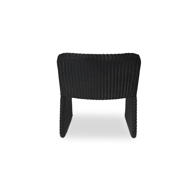 Ella - Outdoor Accent Chair - Gray / Charcoal