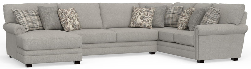 Livingston - Sectional With Comfort Coil Seating And Accent Pillows Included