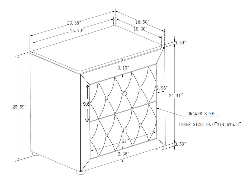 Annabelle - Nightstand
