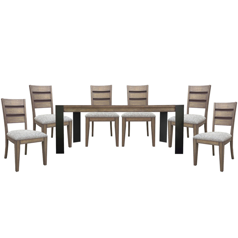 Cedar Fork - Rectangular Dining Table - Smoked Arabica