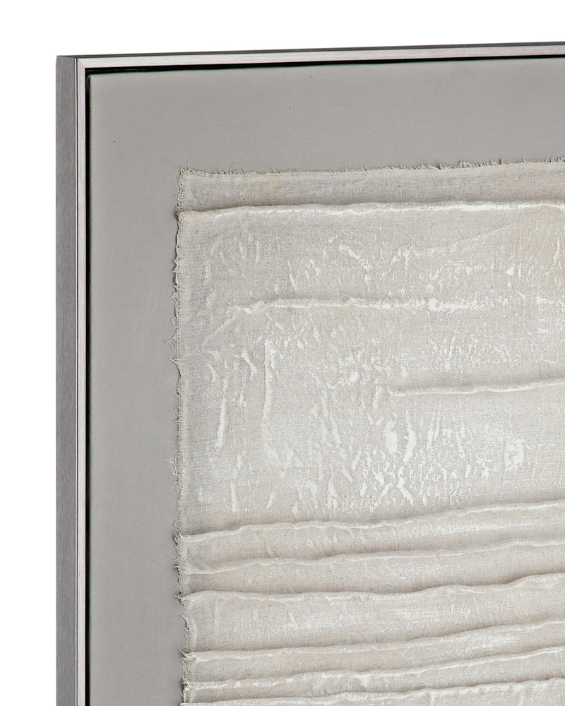 Zole II Framed Canvas - Gray