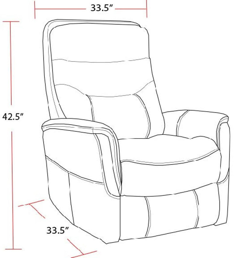 Gemini - Manual Swivel Glider Recliner