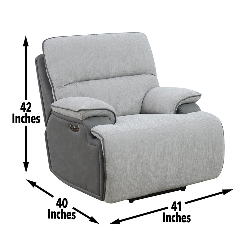 Cyprus - Recliner Chair - Gray
