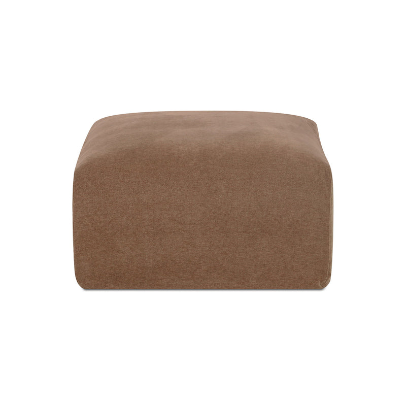 Isla - Accent Ottoman - Light Brown