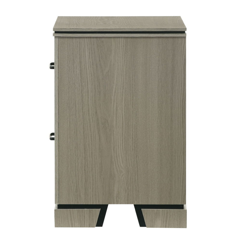 Joanna - Nightstand - Weathered Gray