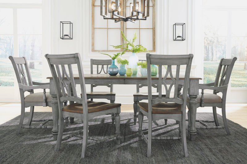 Plymouth - Rectangular Dining Table - Gray