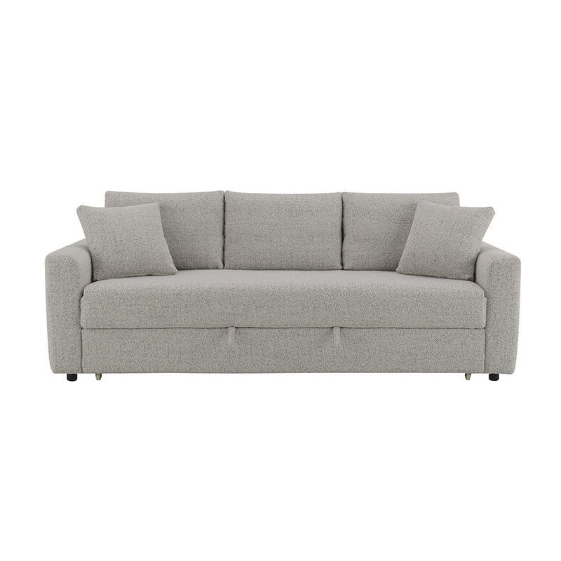 Connie - Sofa With Sleeper - Gray Boucle