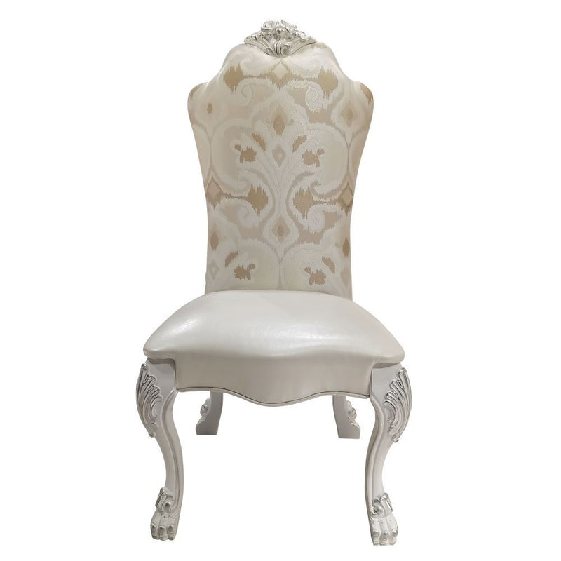 Dresden - Side Chair (Set of 2) - Fabric & Bone White