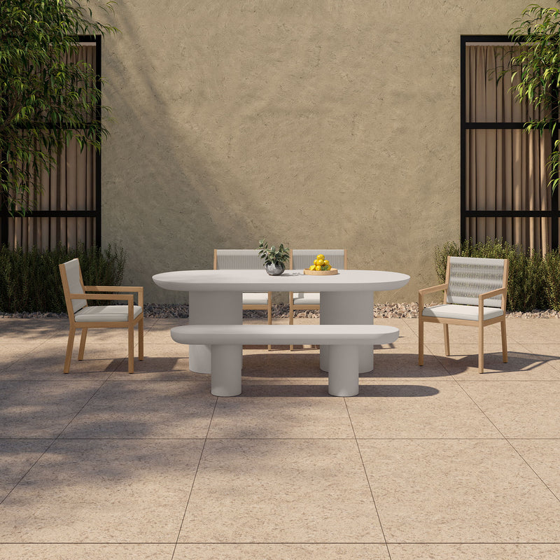 Rocca - Bench - Cream