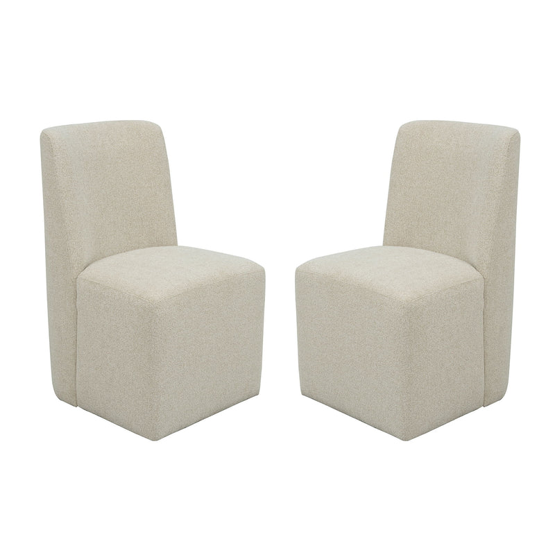 Waterfall - Upholstered Dining Chair (Set of 2) - Beige