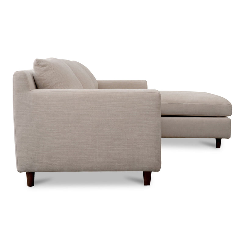 Hutton - Right Sectional - Beige