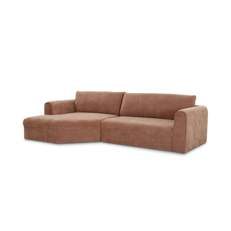 Madrid - Left Sectional - Heritage Pink