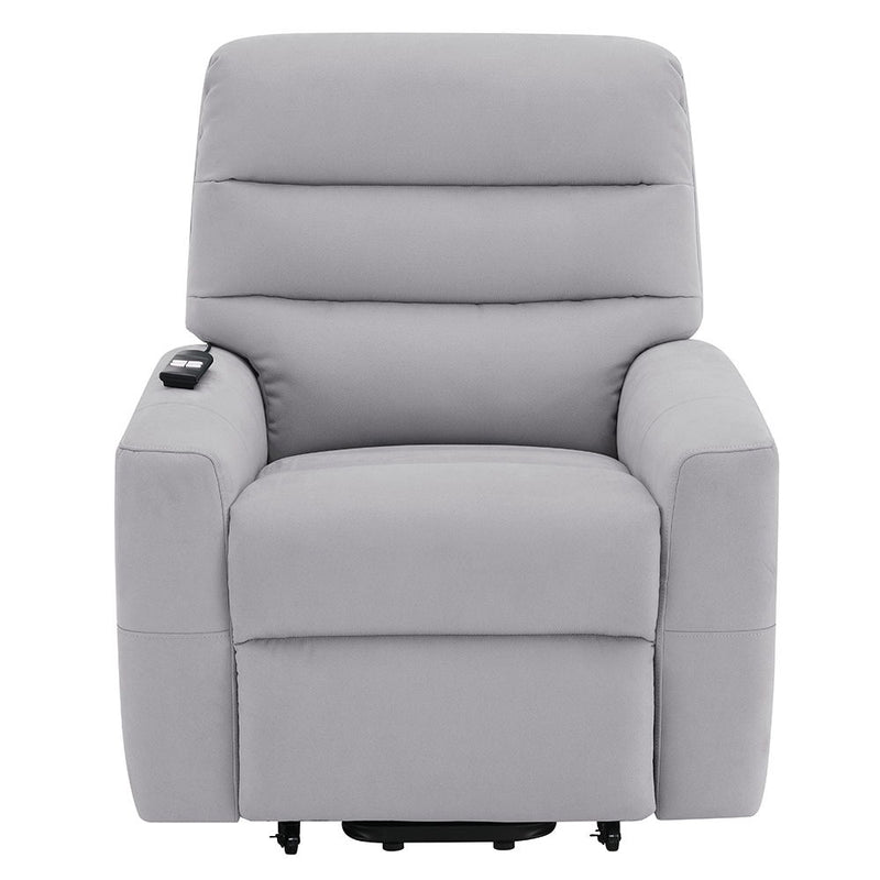 Freddie - Power Motion Recliner With Lift - Gray