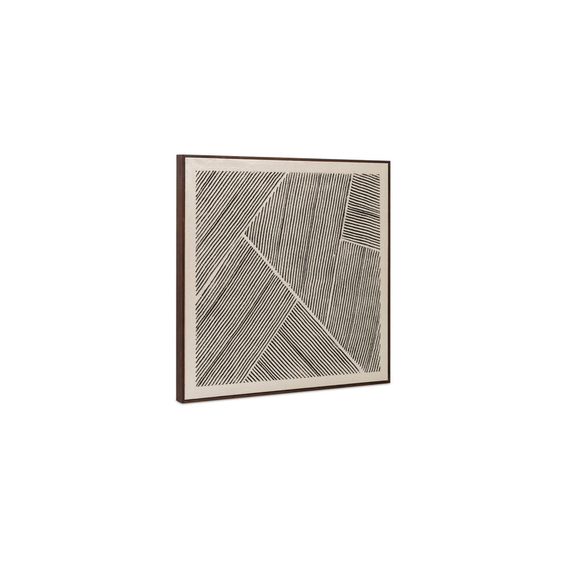 Fleet - Framed Painting - Multicolor