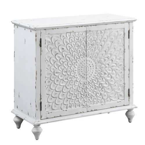 Daray - Console Cabinet - Antique White