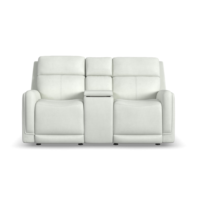 Alister - Power Gliding Loveseat With Console, Power Headrests & Lumbar