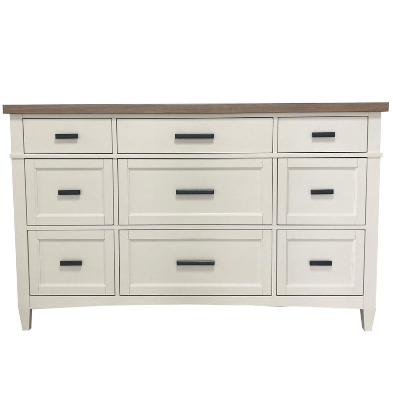 Americana Modern Bedroom - 9 Drawer Dresser - Cotton