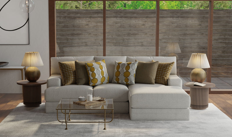 Tori - Sectional With Comfort Coil Seating And Accent Pillows Included