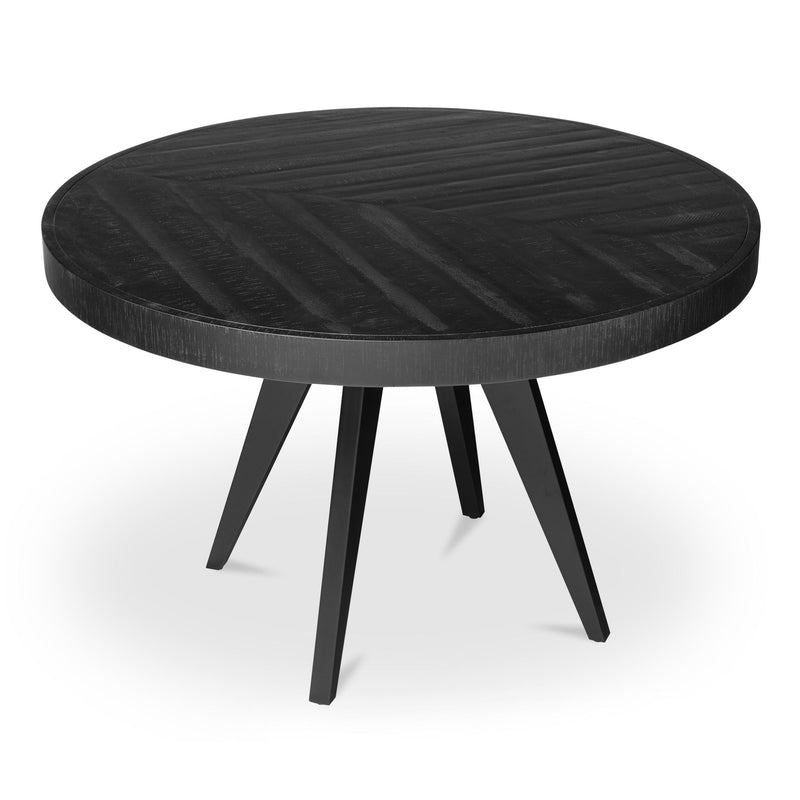 Parq - Round Dining Table - Black