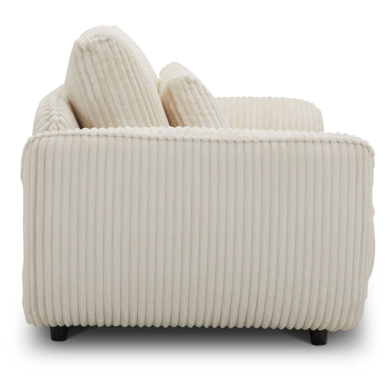 Utopia - 2 Seat Sofa With Lumbar Pillow - Mega Ivory