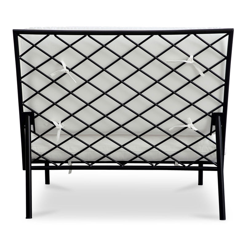 Salma - Outdoor Accent Chair - White