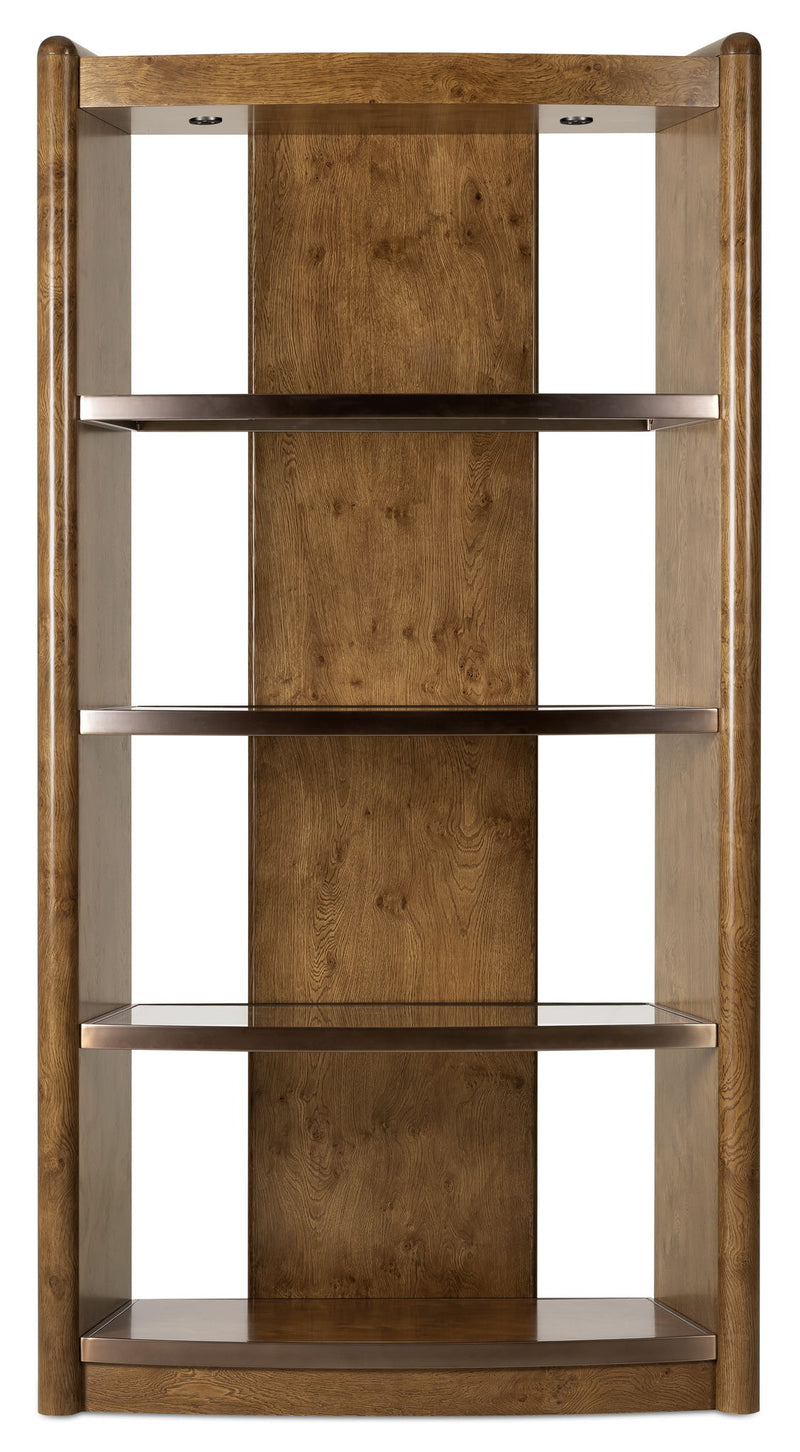 Melange - Romano Etagere - Dark Brown
