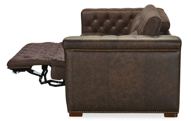 MS - Savion Deux Sofa With Power Recliners And Power Headrests