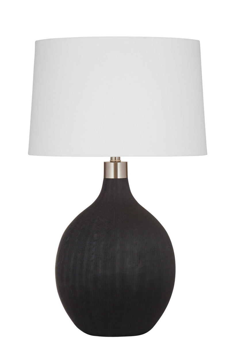Boutwell - Table Lamp - Black / White