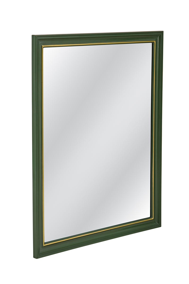 Malvern - Wall Mirror - Green / Gold