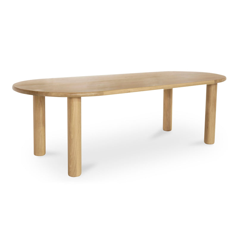 Milo - Large Dining Table - Natural Solid Oak